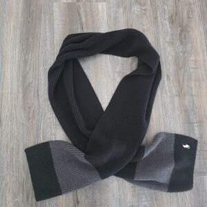Polo by Ralph Lauren Black /Gray Scarf
